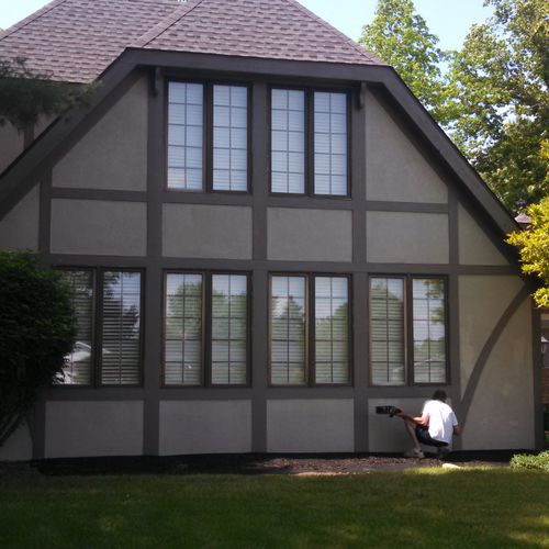 Our last exterior paint job