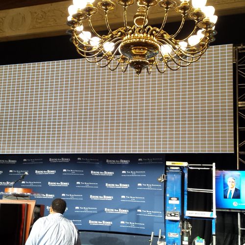 Providing Sound Reinforcement for the U.S. Chamber