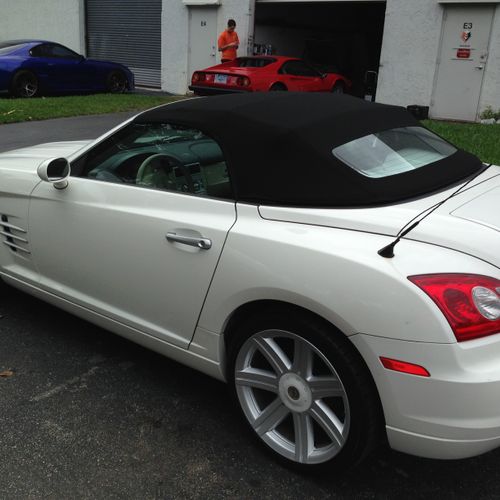 Chrysler Crossfire convertible top replacement