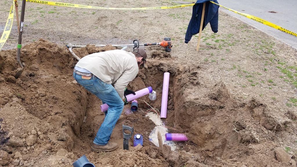 3" main line repair  (non potable water)