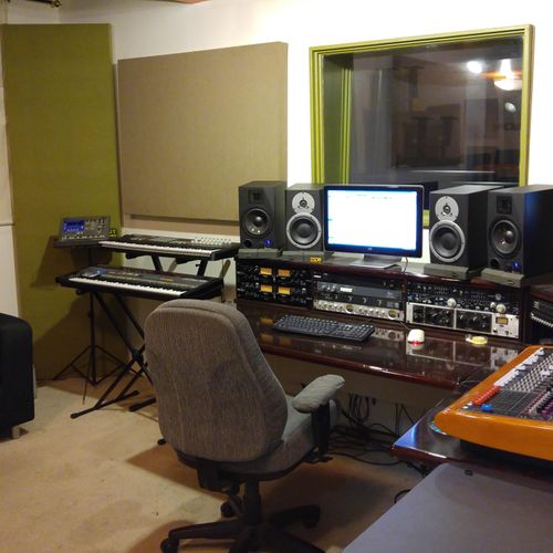 Front Burner Studios Control Room