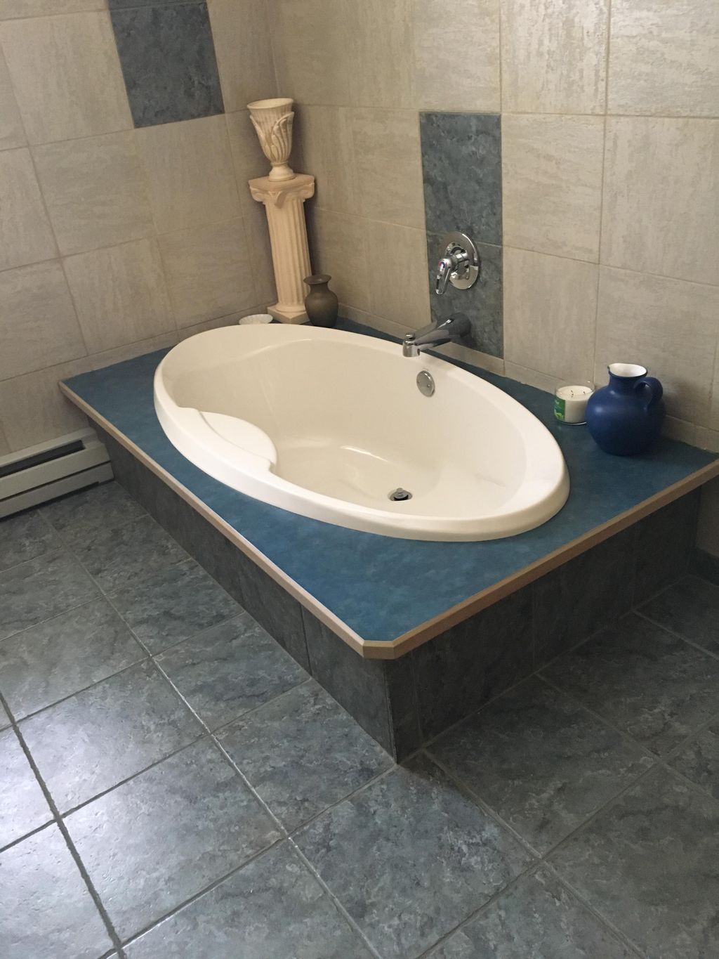 This is a bathroom I had to clean.