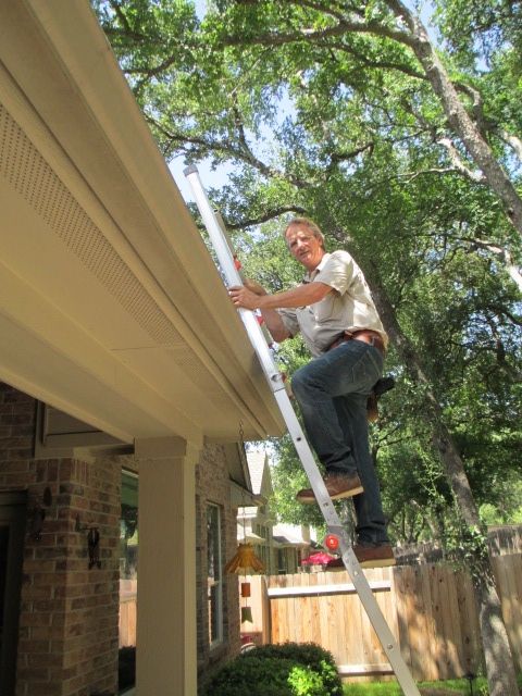 Whenever possible I walk the entire roof