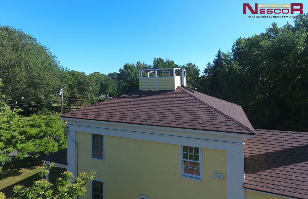 Stone Coated Steel Roof, Color: Heather Blend