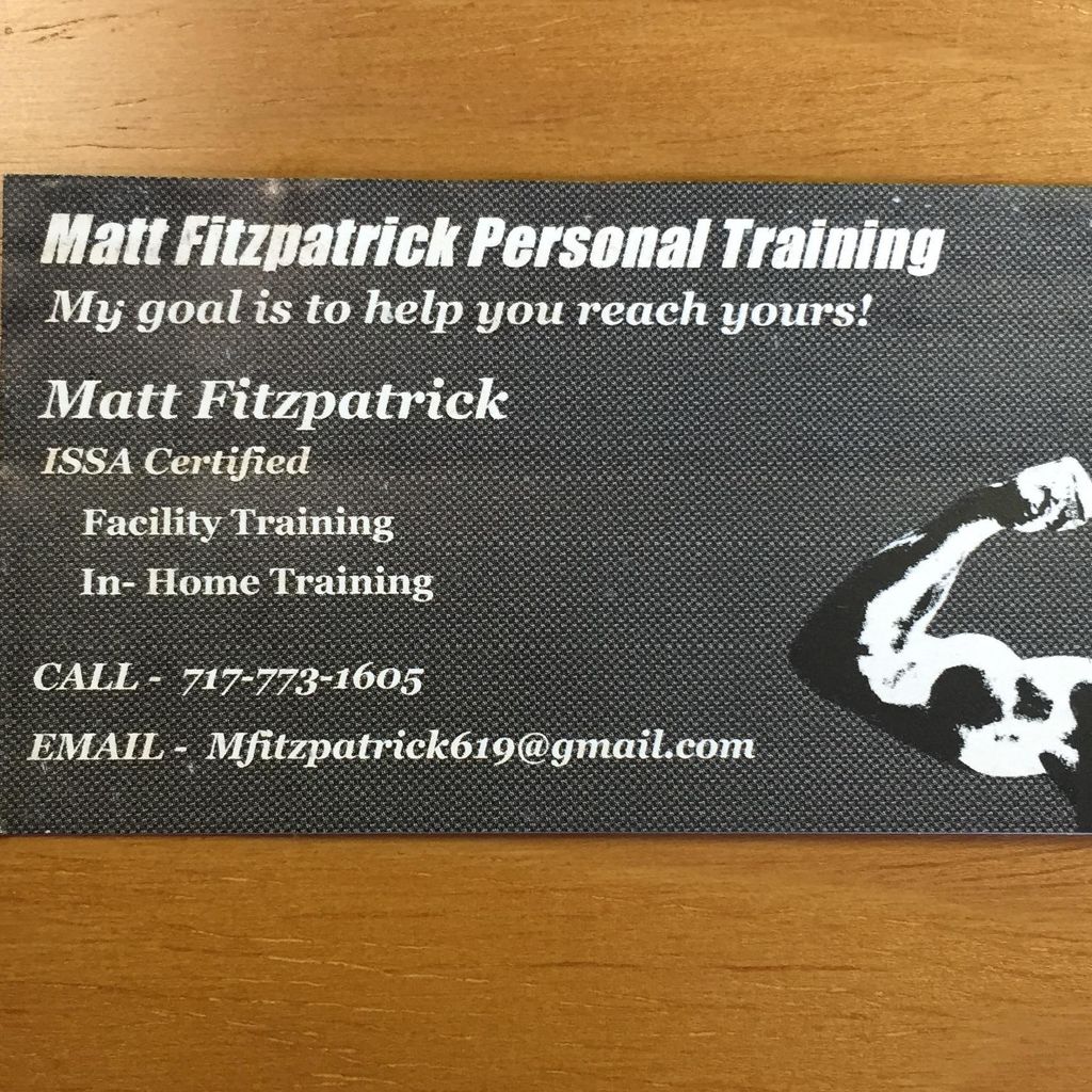 Matt Fitzpatrick Personal Training