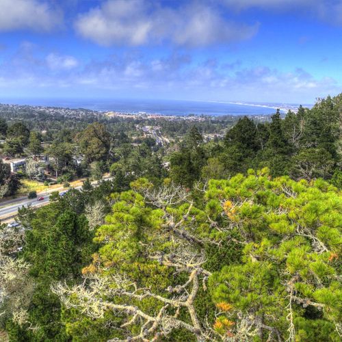 Aerial Photo of Monterey Bay