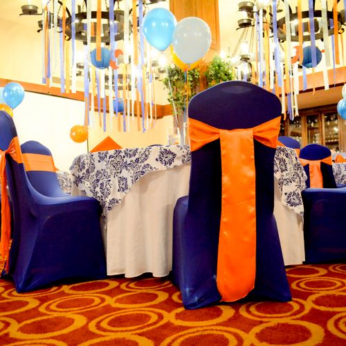 CHAIR COVERS & PARTY RENTALS: Royal Blue Spandex C