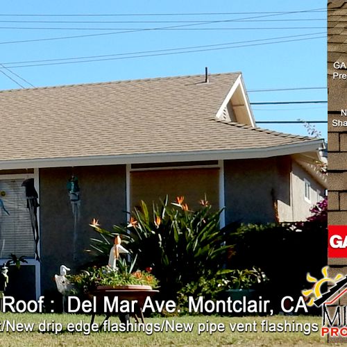 complete 30 year roof system in montclair CA