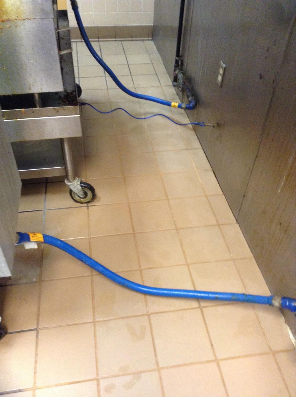 We took just 30 minutes to remove the grease and c