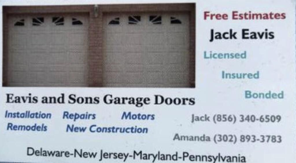 Eavis and Son's Garage Doors