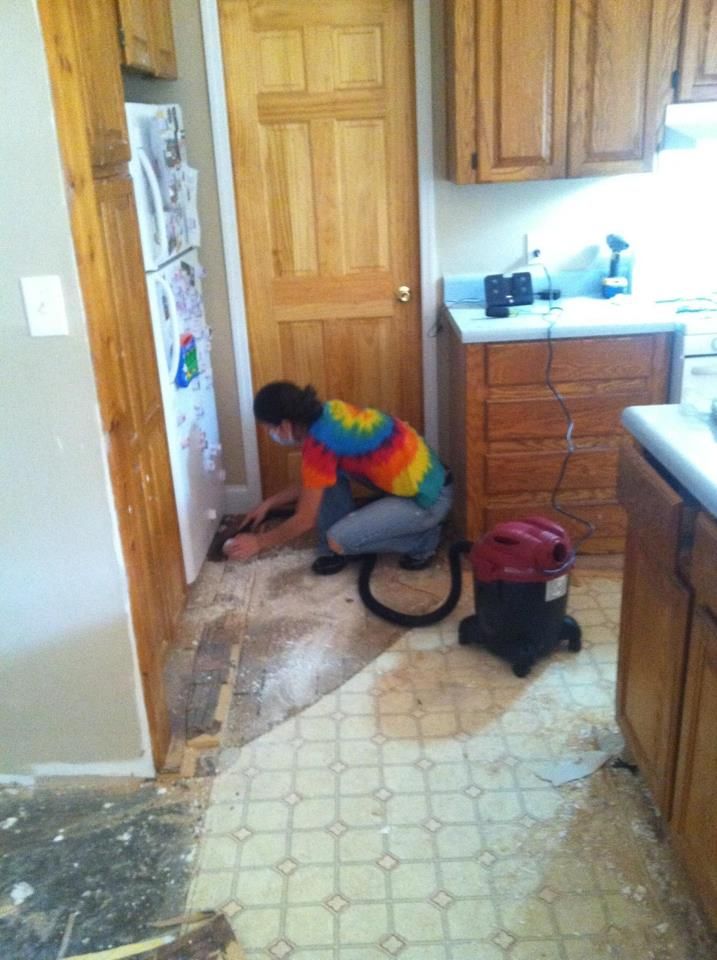 Cleaning up on a remodel project