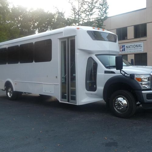 33 Passanger Limo Coach Charter Bus!