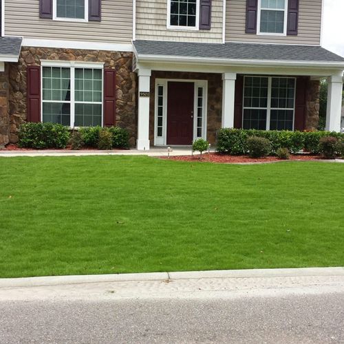 Good lawns don't just happen they take care.  We s
