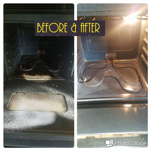 appliance cleaning stove