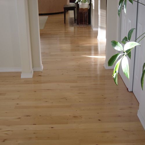 Hardwood floor Installation