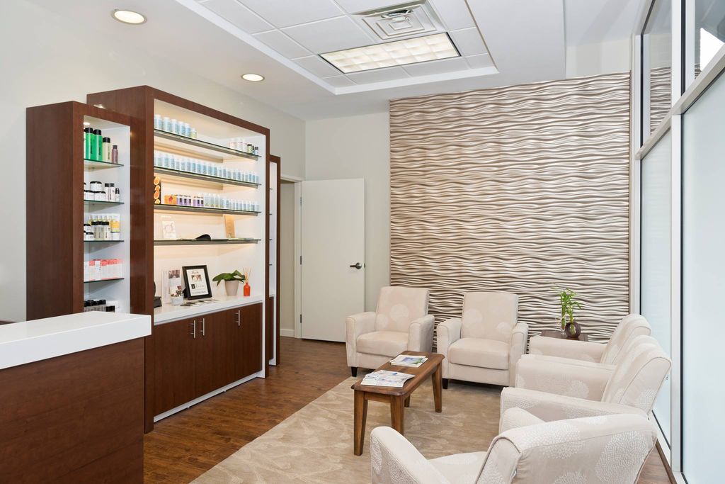 The lobby and waiting area.