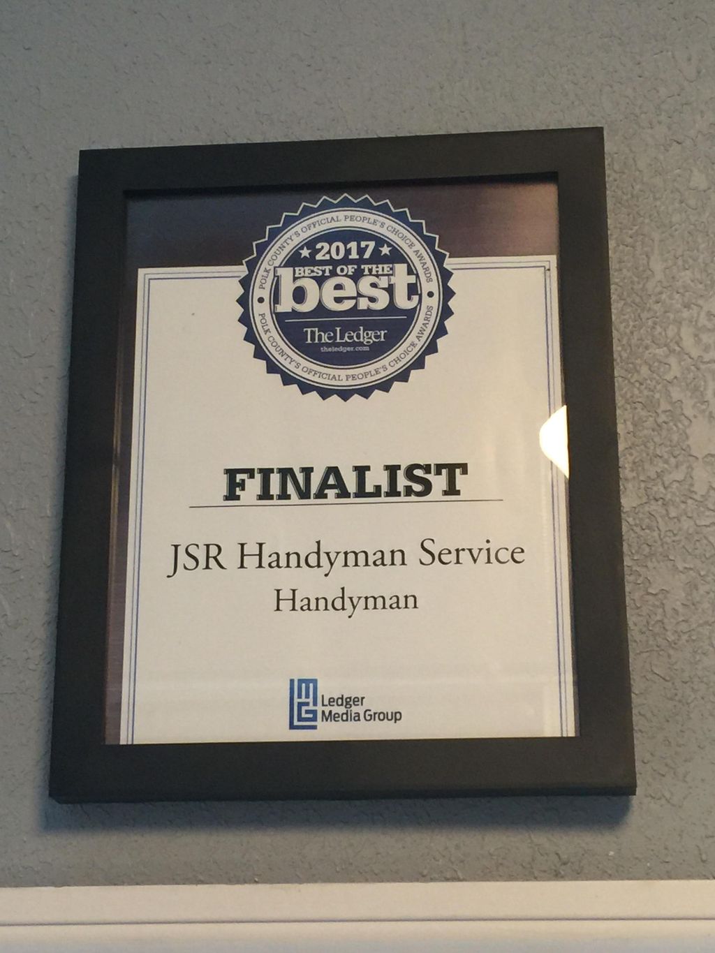 JSR Handyman Service, Inc.