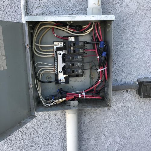 I fixed this sub panel for a customer it was falli