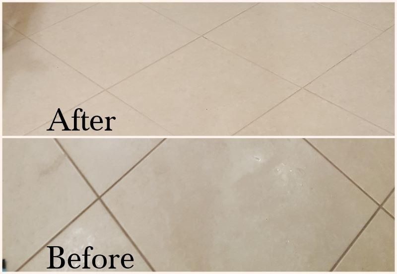 Ceramic tile cleaning