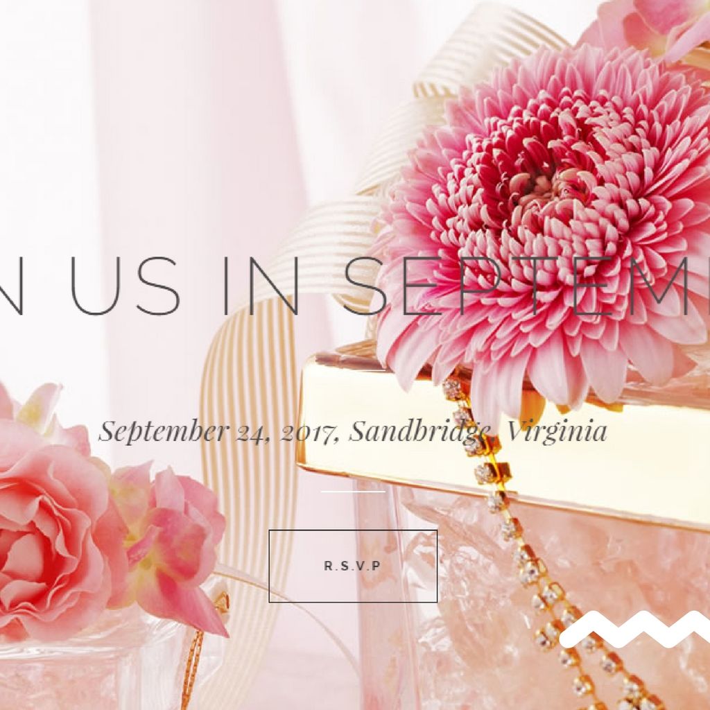 A wedding announcement website.