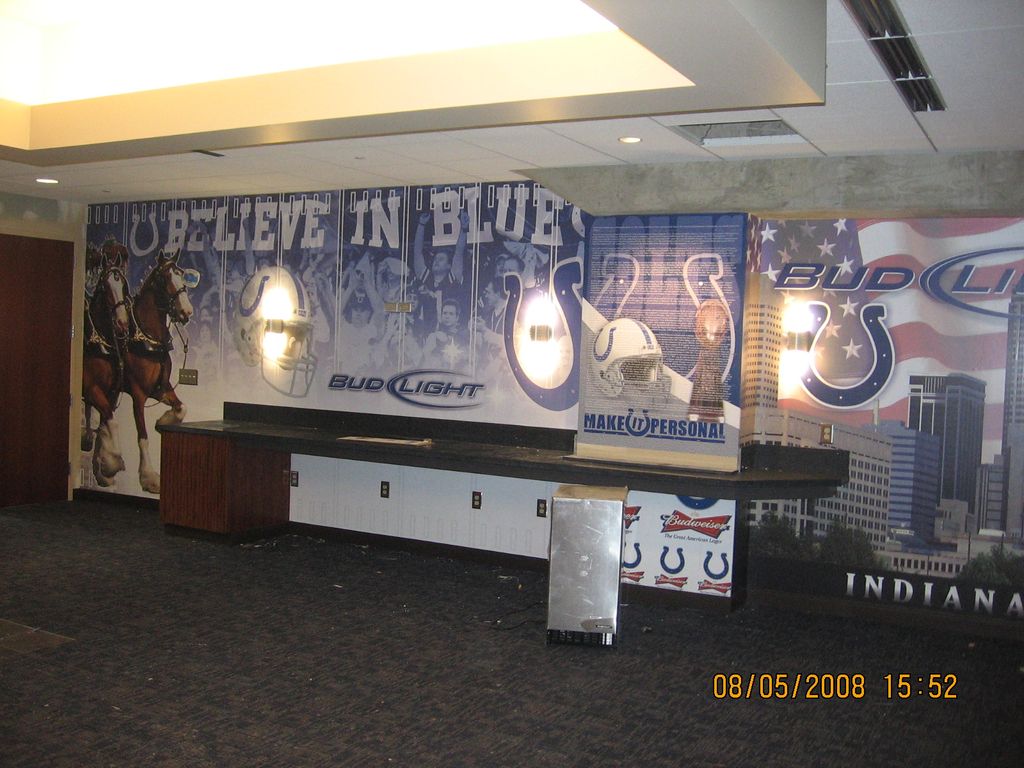 July 2008 ... Lucas Oil Stadium, Suite/Restroom Pa