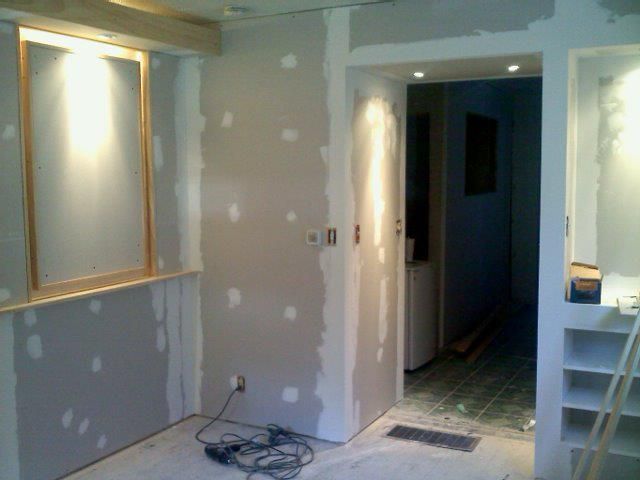 Living Room Reno In-Process 3 of 5