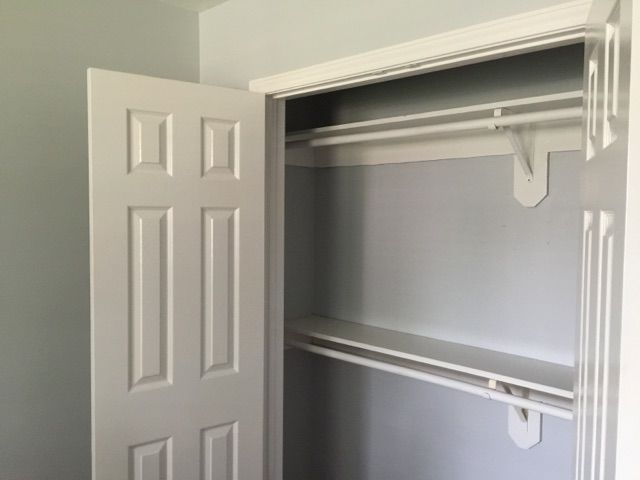 interior painting and trim. also took down existin