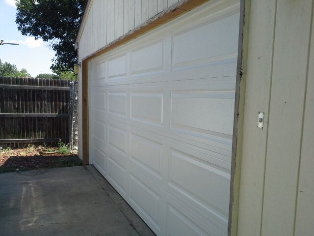 Standard steel residential door