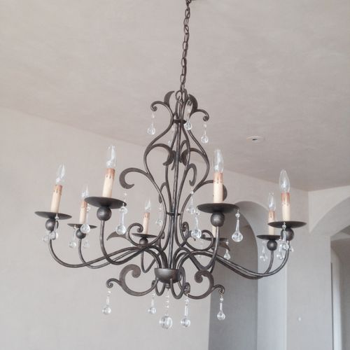 Chandelier installations of any size, anywhere.