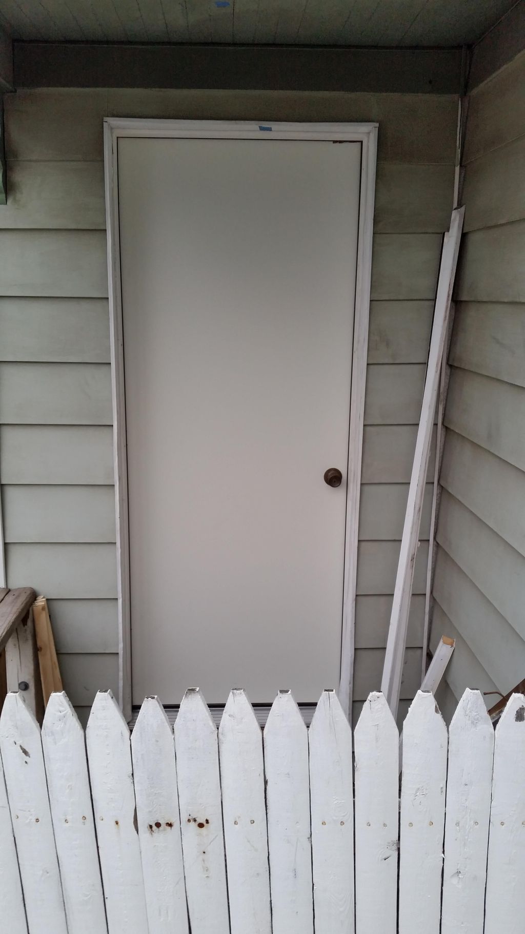 Exterior Entry Door Installed