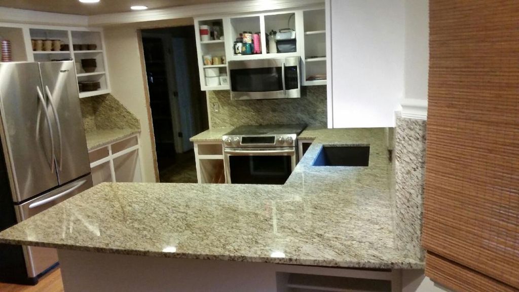 full high back splash kitchen