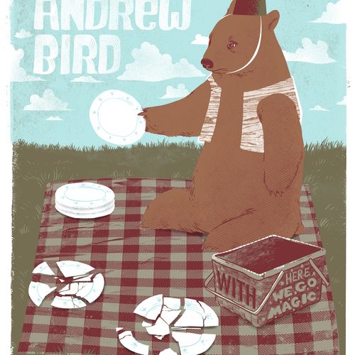 Andrew Bird Tour Poster