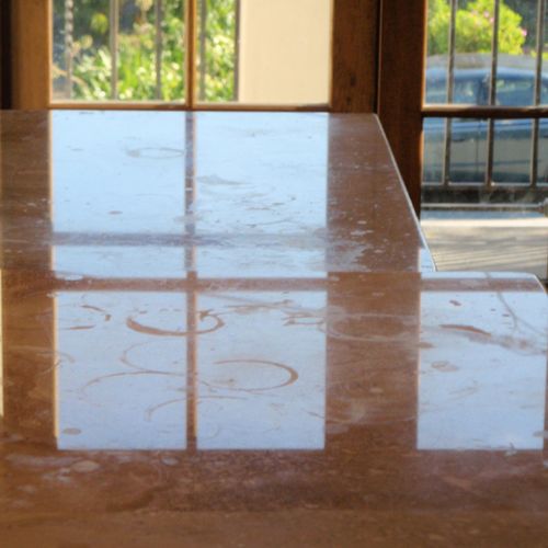 Lemon etched marble countertop from margarita part