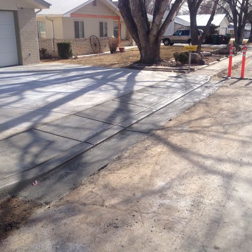 Residential Driveway Removal & Restore