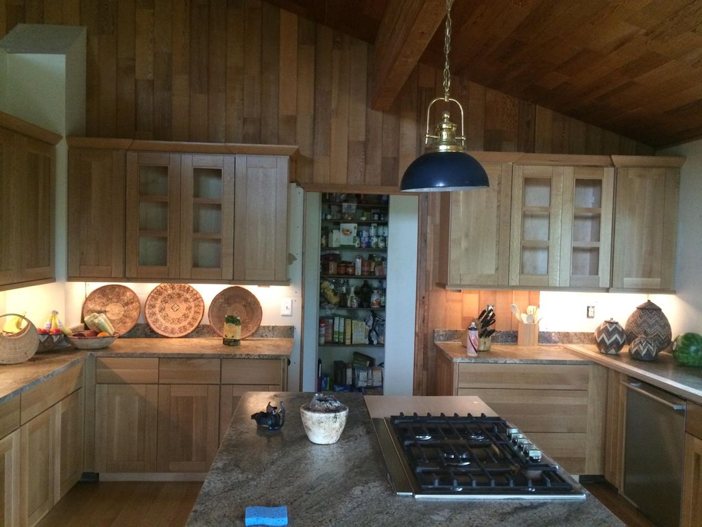 Custom cabinet install w/under cabinet lighting