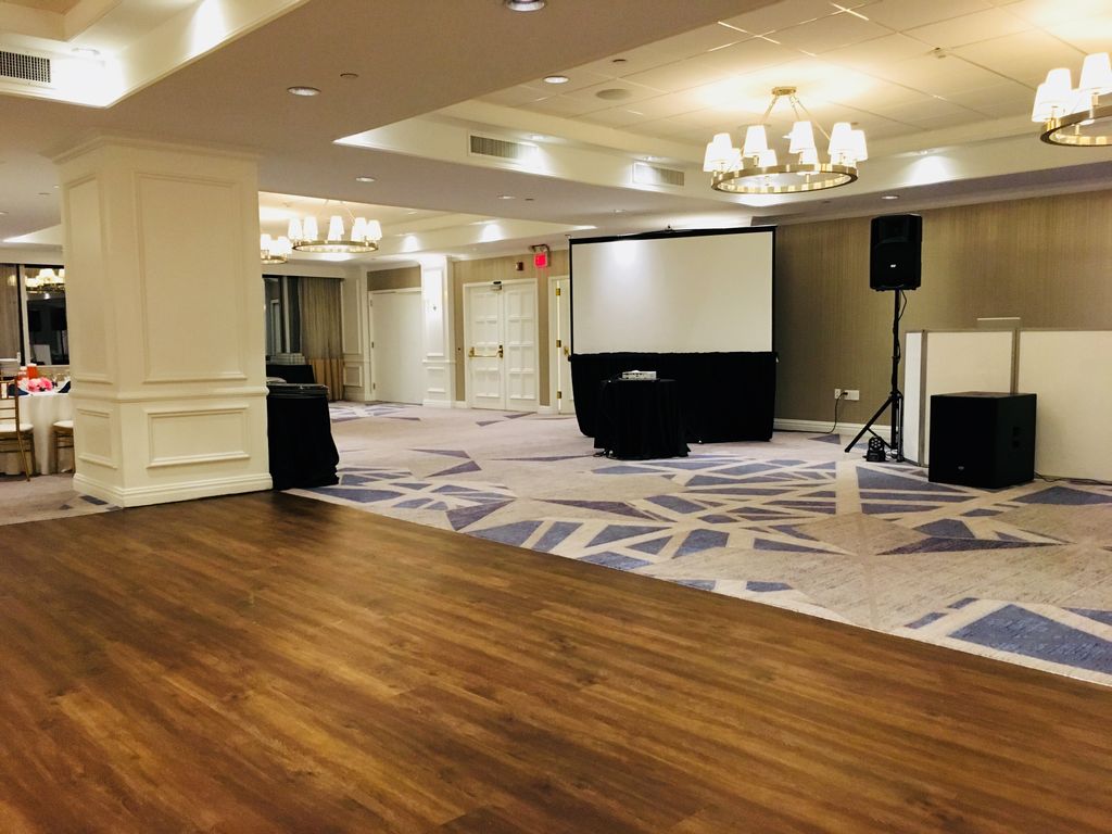 Projector Screen - Sheraton Mahwah 