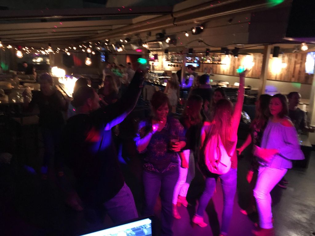 Party under the stars.