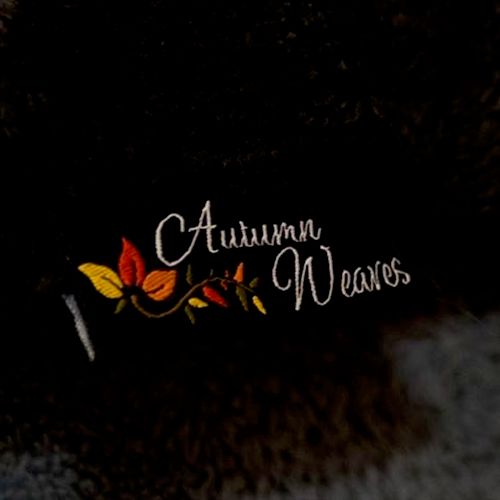 Autumn Weaves tag