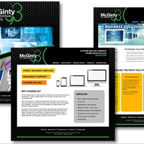 Website Design and Development for McGinty Group