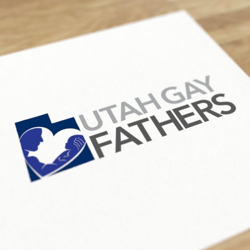 Logo design. The Utah Gay Fathers Association prov