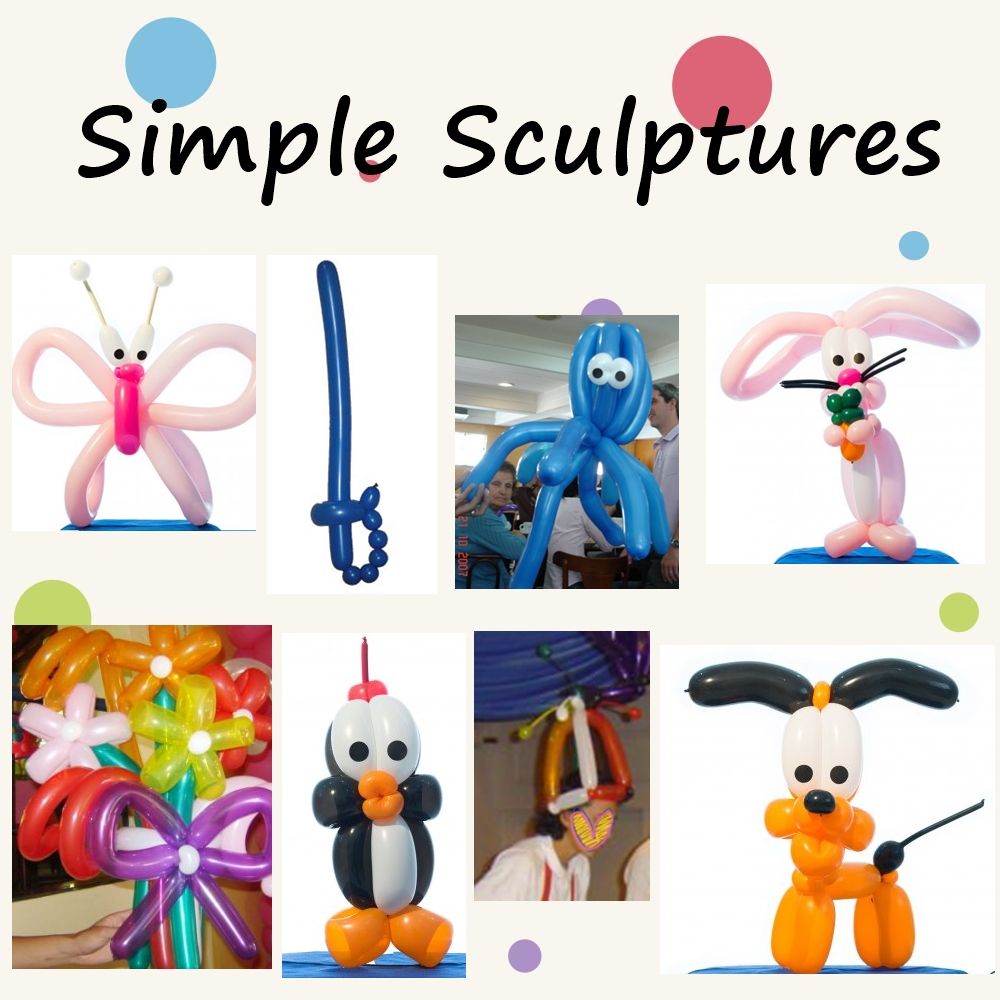 simple sculptures