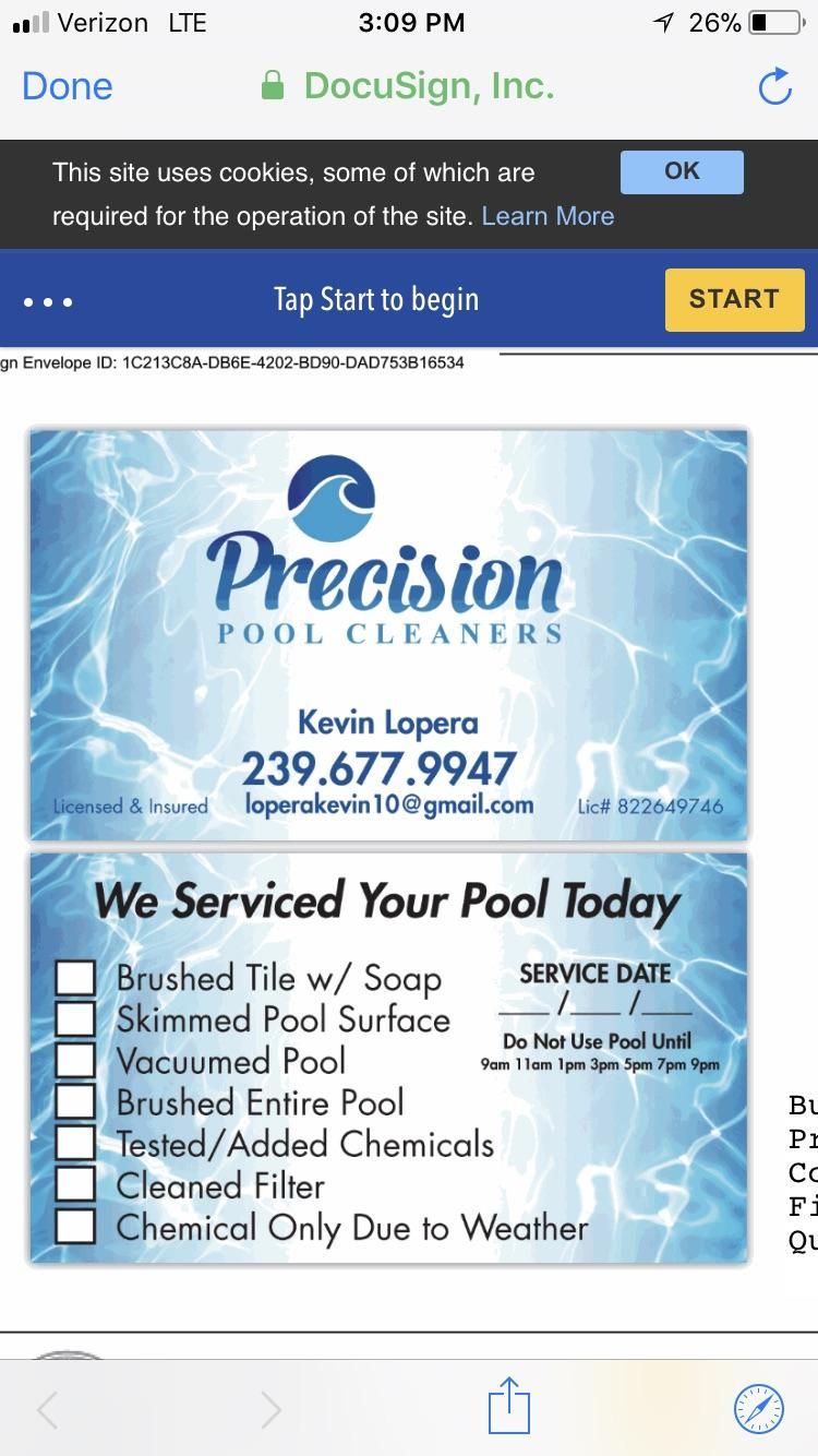 Precision Pool Cleaners