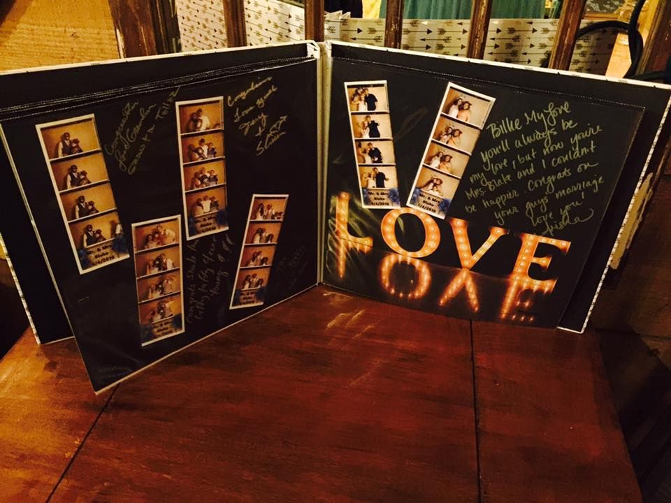 Scrap book photo book