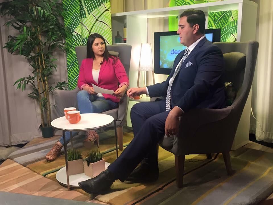 Head immigration attorney, Diego Rodriguez, speaki