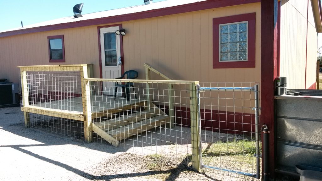 Wood Deck with Bullwire attached