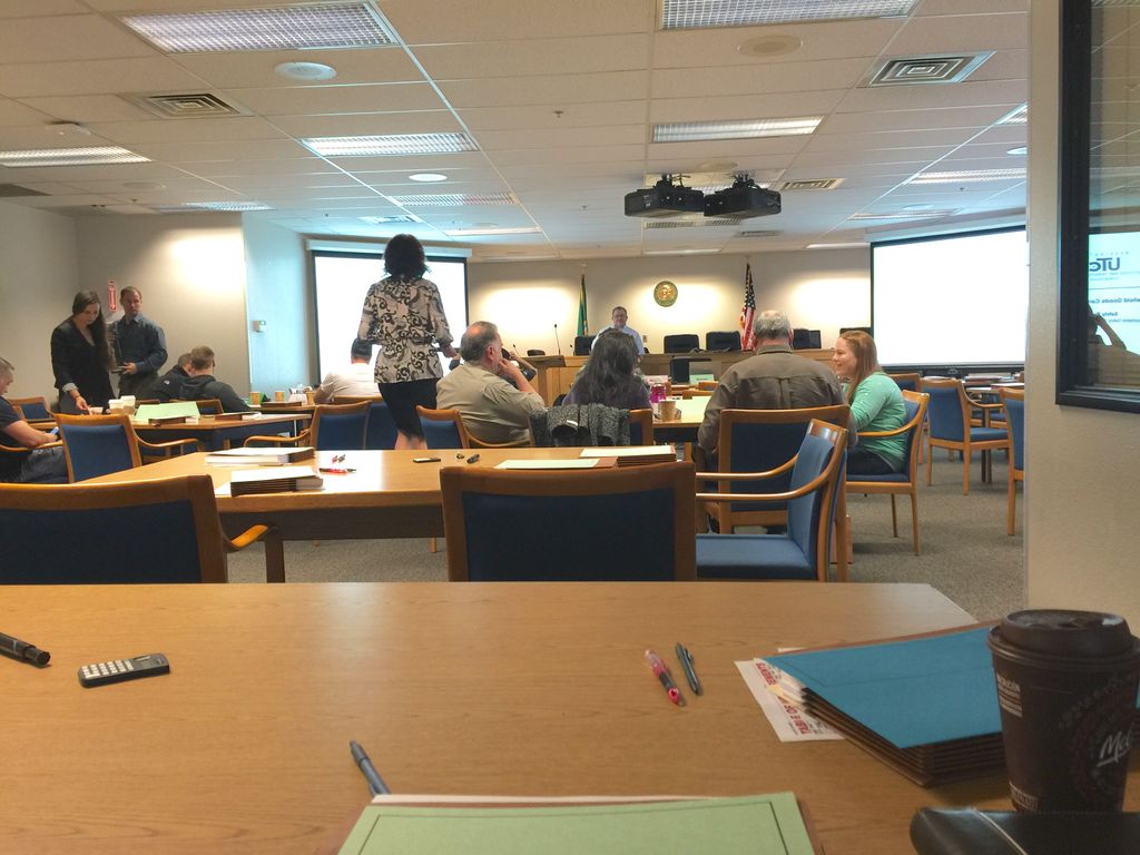 EDL Movers among WUTC Staff at Olympia Washington.