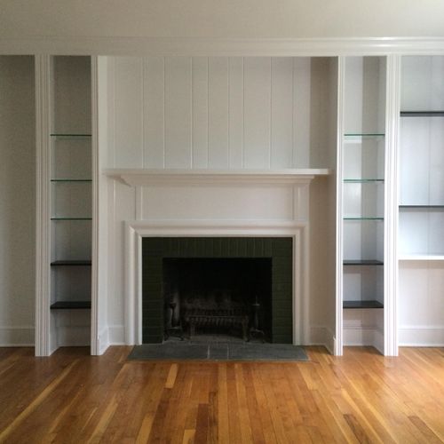 Built-ins with mantel
