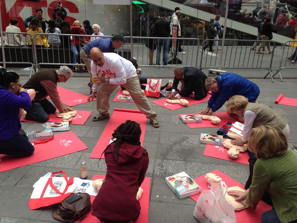 Time Square, NYC Guinness Book of Records Event AH