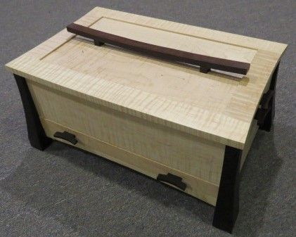 Curly Maple Jewelry Chest