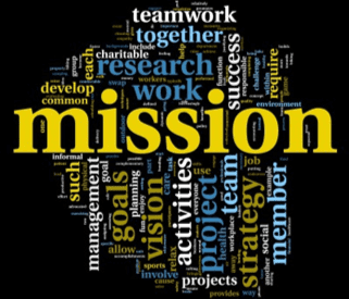 A Mission Statement is a priority.  All successful